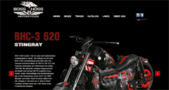 Desktop Screenshot of bosshosscycles.de